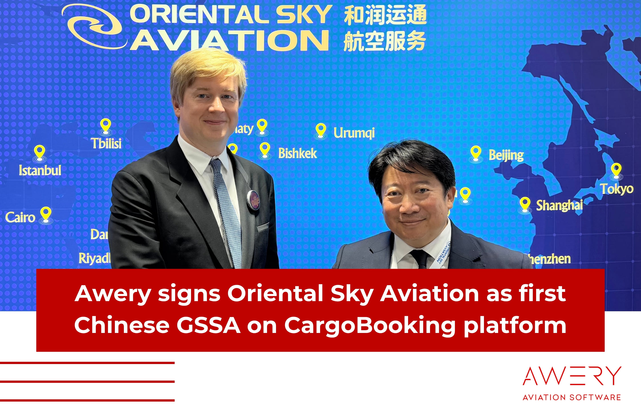 Oriental Sky Aviation Joins CargoBooking as China's First GSSA Partner